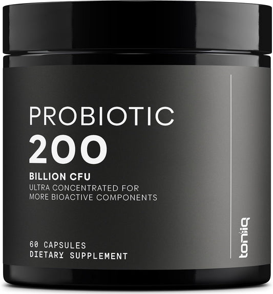 Shelf-Stable Probiotic Supplement with 30 Third-Party Tested Strains - 200 Billion CFU Formula with Prebiotic Blend - Extended Release Capsules