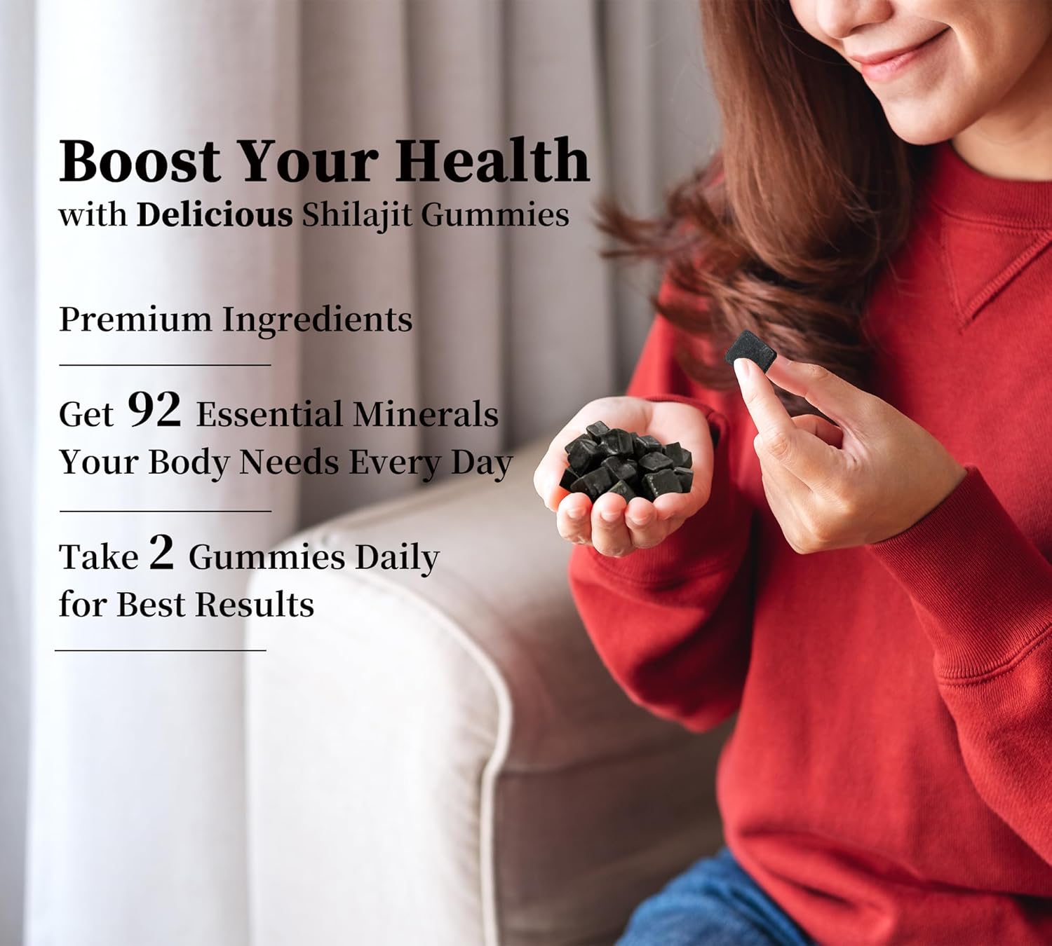 Shilajit Ashwagandha Gummies and Magnesium Calm Supplement Combo