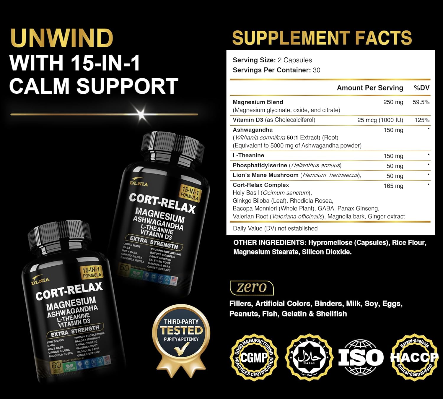 Shilajit Ashwagandha Gummies and Magnesium Calm Supplement Combo
