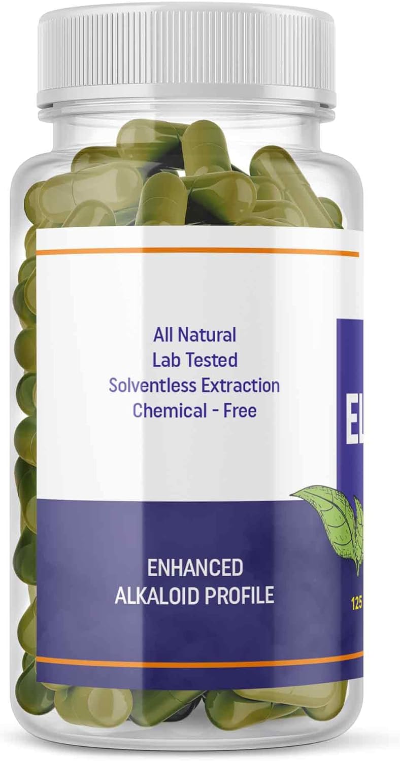 Siberian Ginseng Capsules - Boost Physical Stamina & Mental Alertness - Immune Support - Enhanced Eleutheroside Profile - 125 Vegan Capsules