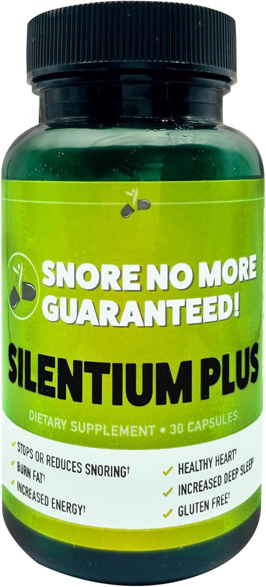 Silentium Plus: Improve Sleep Quality, Boost Energy, and Burn Fat - All-in-One Supplement