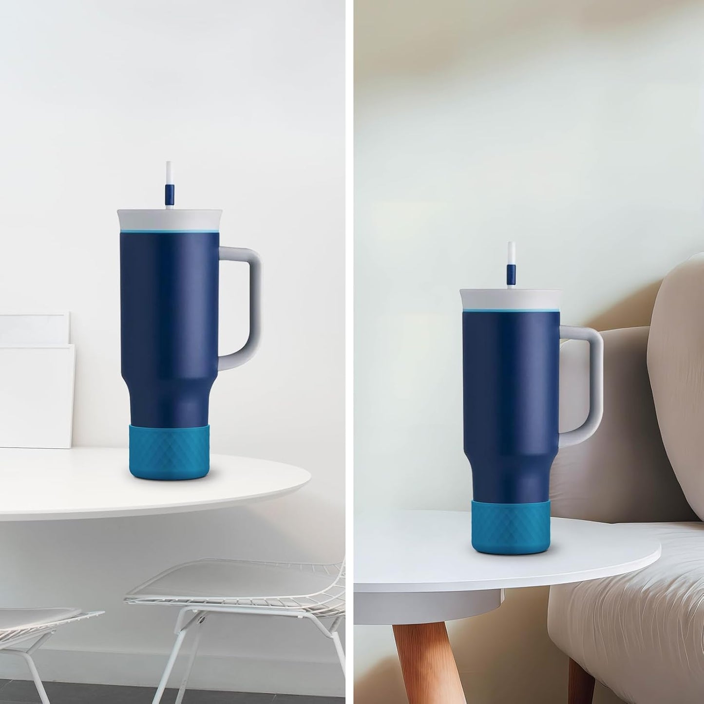 Silicone Boot for Owala 40 oz & 24 oz Insulated Tumbler - Anti-Slip Sleeve, BPA-Free & Dishwasher Safe
