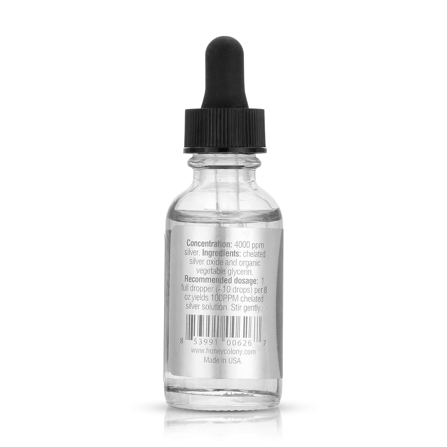 Silver Excelsior Serum - 4000 PPM Silver Oxide Liquid Supplement for Immune Support - 1 oz Bottle by 3rd Rock Essentials