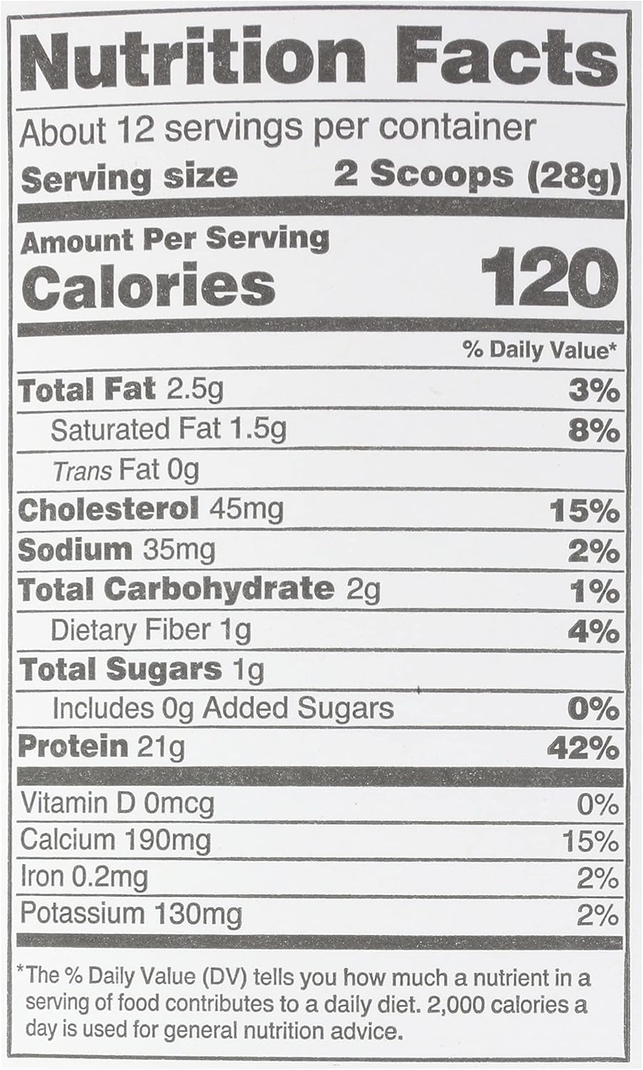 Simply Tera's 12 OZ Organic Lactose-Free Whey Protein Powder