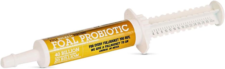 Single FullBucket Foal Probiotic Paste - Supports Digestive Health in Young Horses
