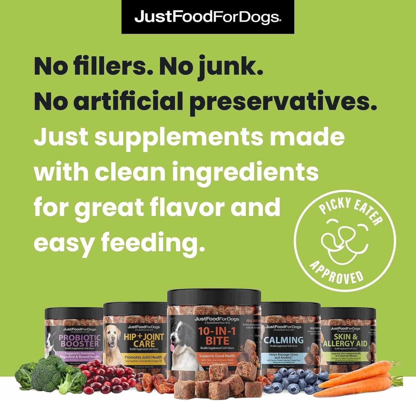 Skin & Allergy Care Soft Chews Supplement for Dogs - 45 Count, Supports Seasonal Allergies, Itchy Skin, Inflammation & Immune Health