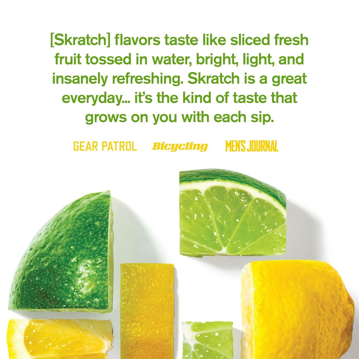 Skratch Labs Electrolyte Hydration Powder Mix - Lemon Lime Flavor - 20 Servings - Non-GMO, Vegan, Kosher - Ideal for Exercise and Endurance