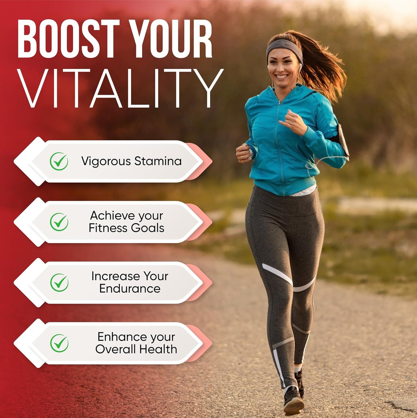 SkyFeel Energy and Performance Booster - 10 Pack, USA-Made for Vitality and Endurance