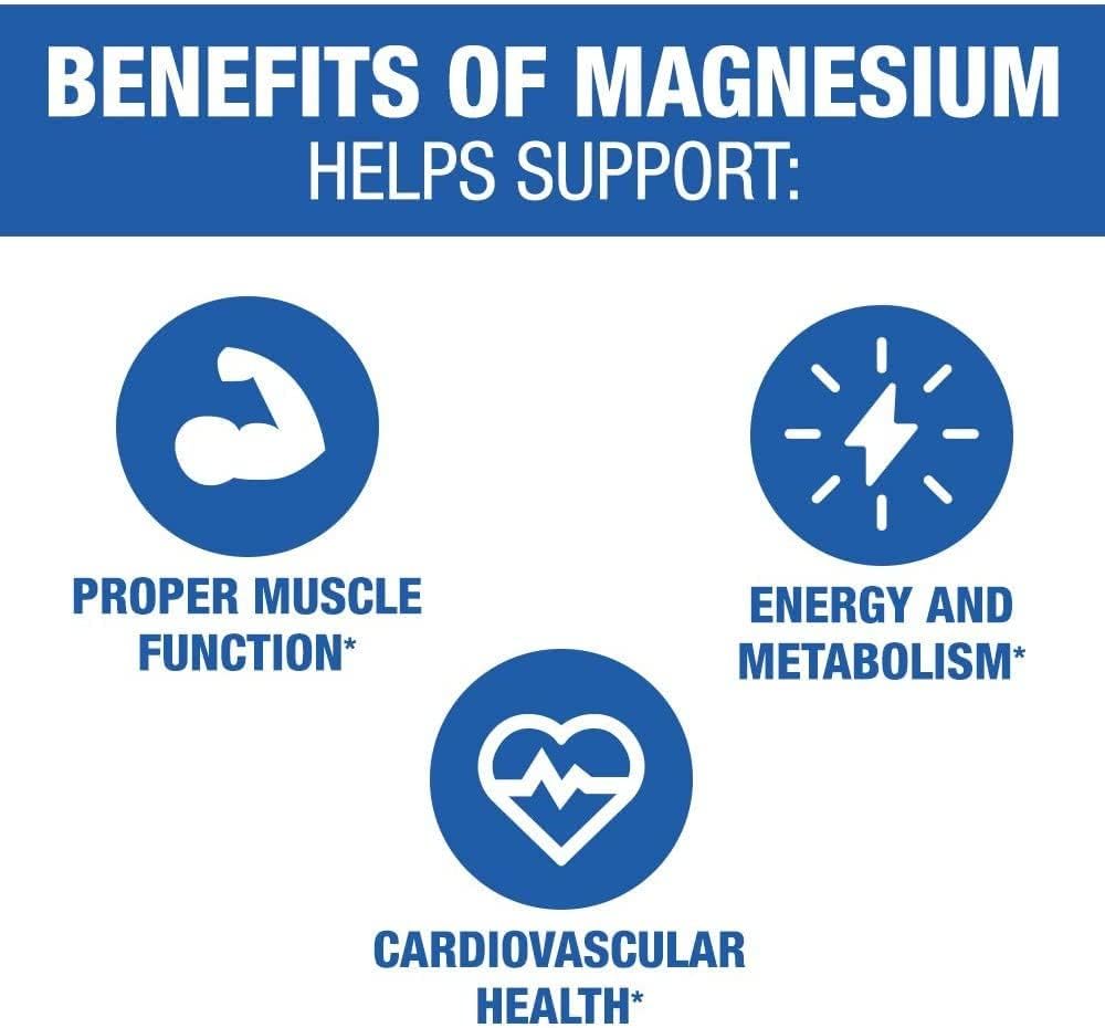 Slow-Mag Magnesium Chloride With Calcium Tablets - Pack of 240 Tablets