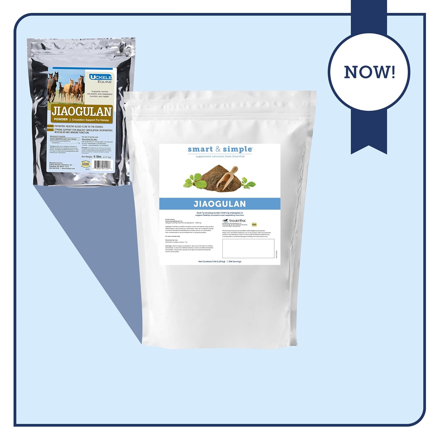 SmartPak Jiaogulan Horse Supplement for Circulation & Muscle Support, 5lb