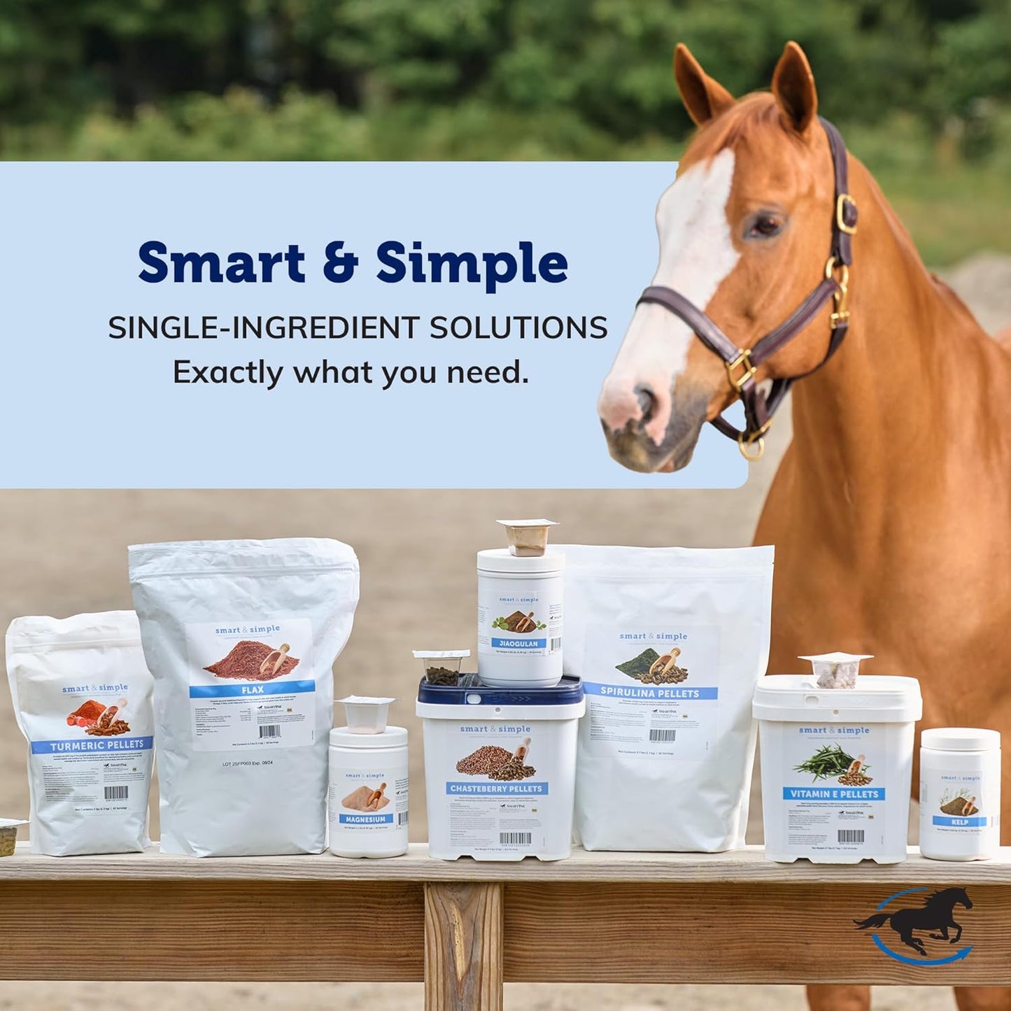 SmartPak Magnesium Horse Supplement for Metabolism and Muscle Function - 3 lb Size