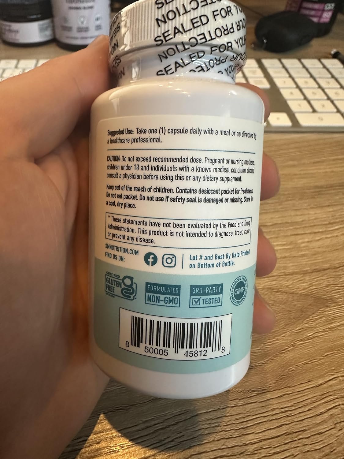 SMNutrition DIM Supplement Complex 250mg - Estrogen Balance & Menopause Relief for Women - Hot Flashes, Night Sweats, Dong Quai - 60 Ct