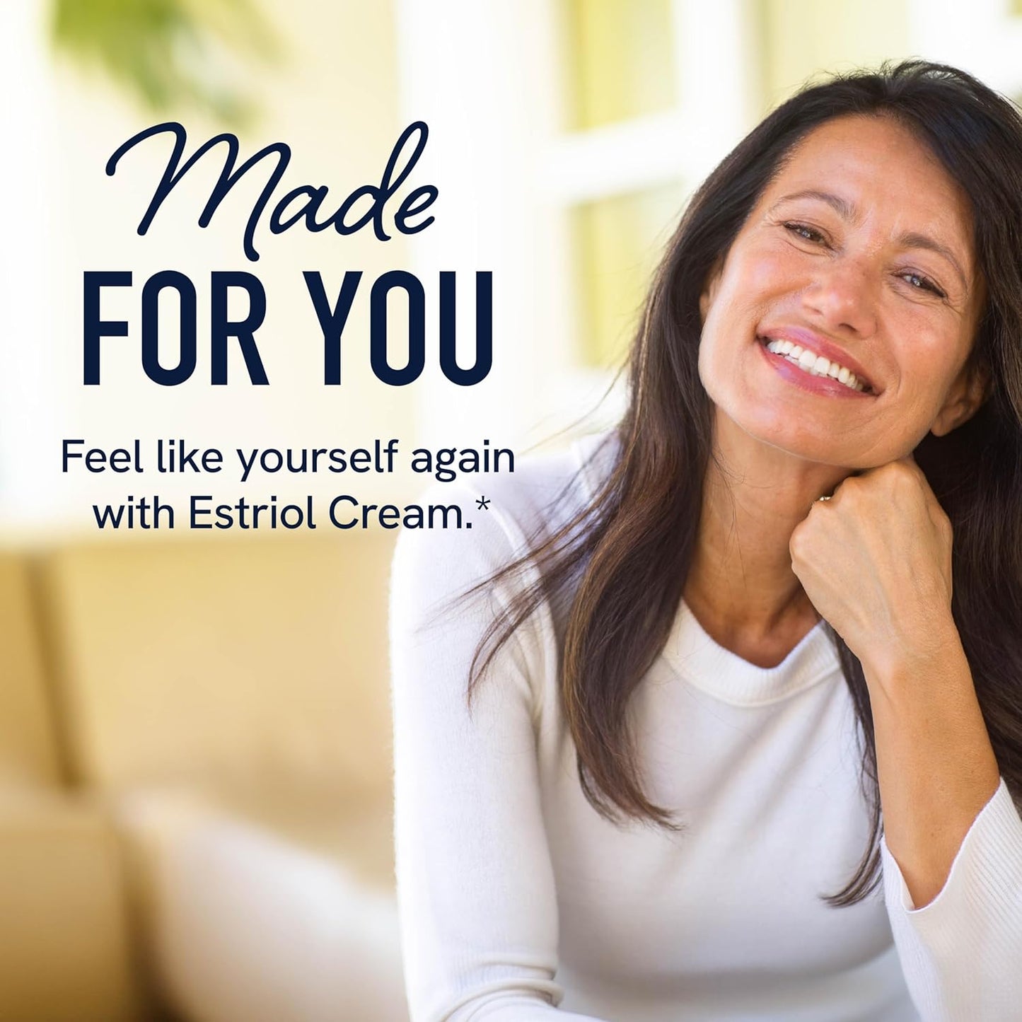 SMNutrition Estrogen Cream: Hormone Balance & Menopause Support | Bioidentical Formula with Wild Yam, Vitamin A, Black Currant Oil | 80 Servings, 4oz Pump