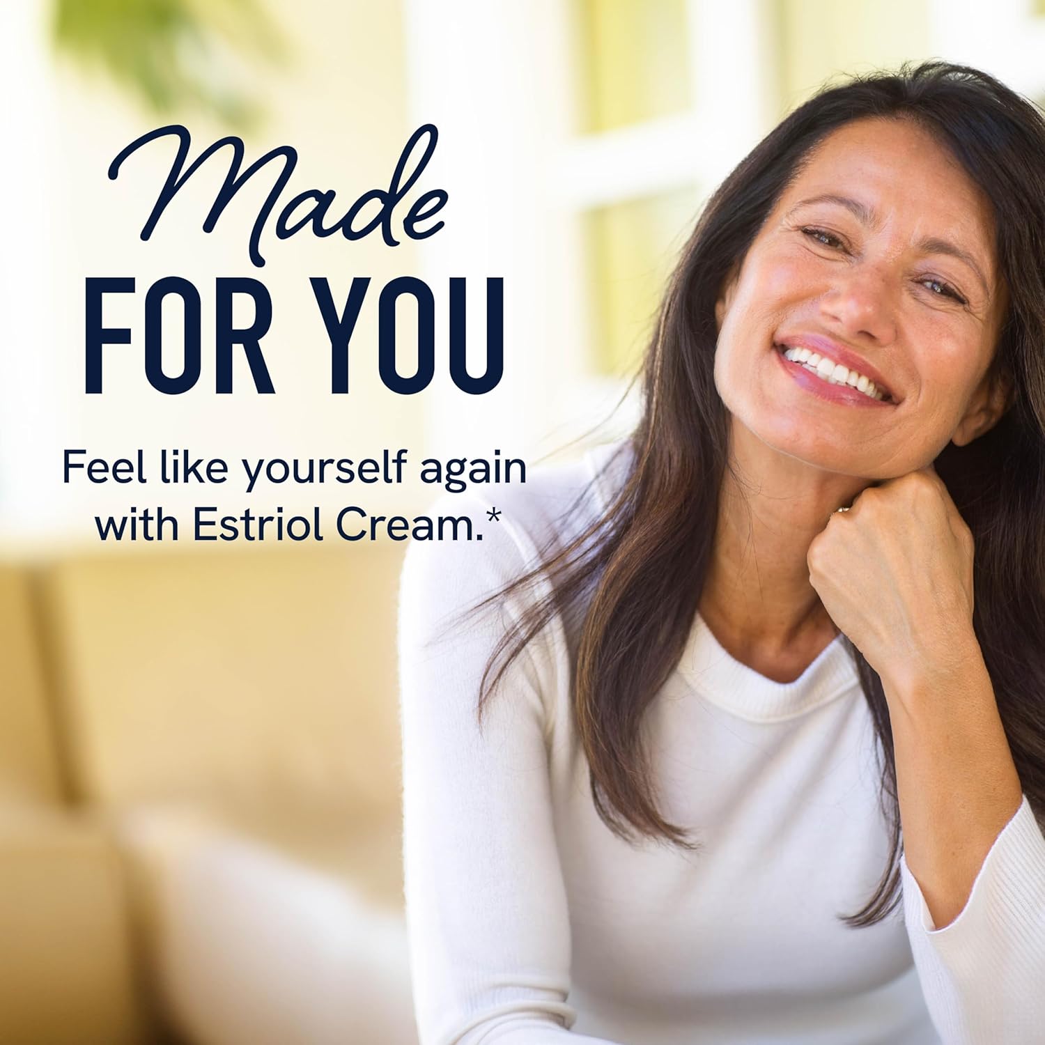 SMNutrition Estrogen Cream: Hormone Balance & Menopause Support | Bioidentical Formula with Wild Yam, Vitamin A, Black Currant Oil | 80 Servings, 4oz Pump