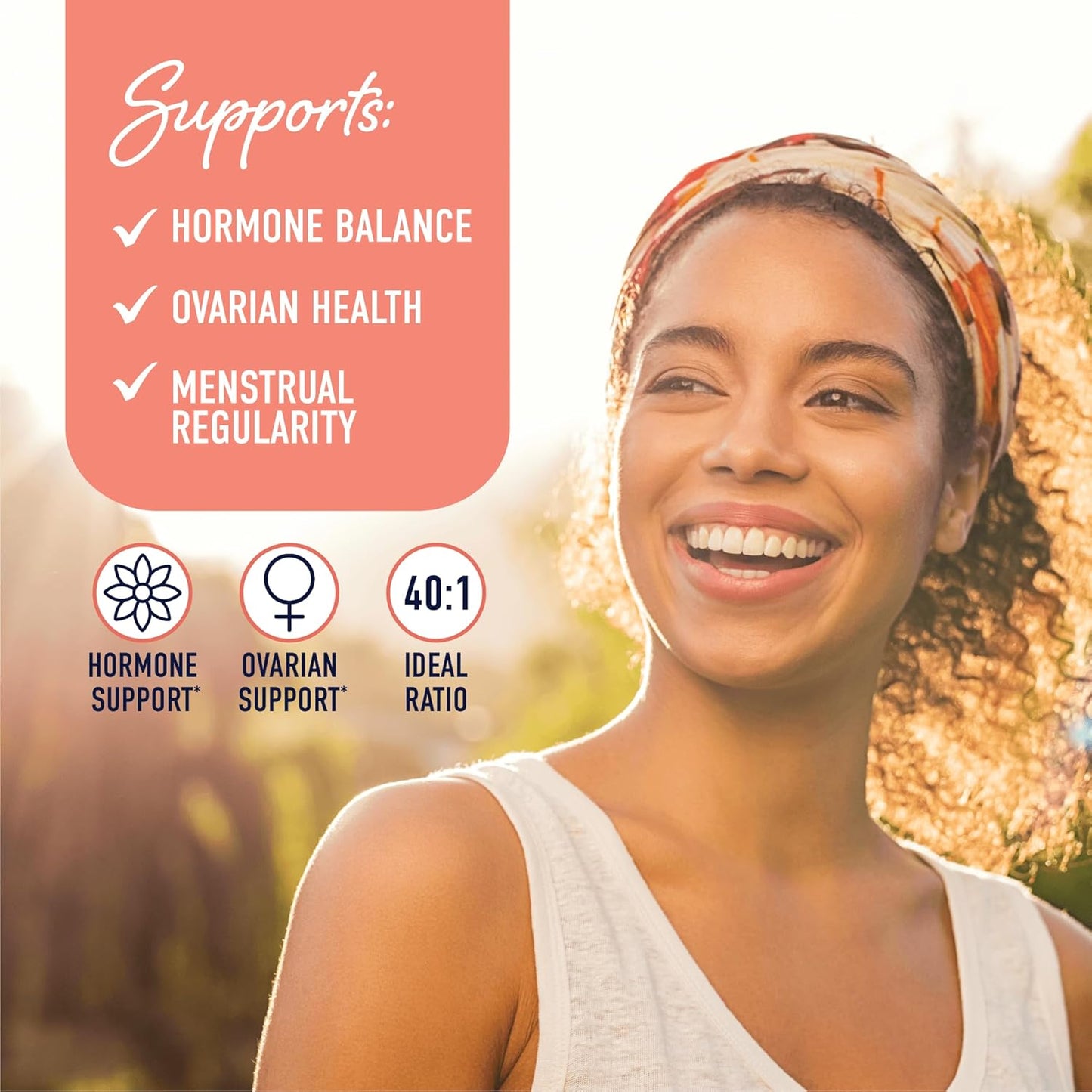 SMNutrition Hormone Balancing Bundle: Herbal Tincture with Myo-Inositol & D-Chiro Inositol for Women's Cycle Support (90 Servings)