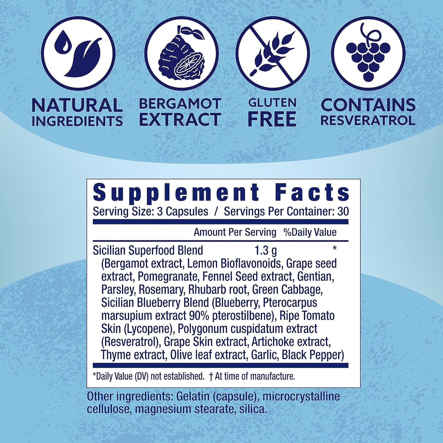 SNANA Healthy to 100 Capsules with Mediterranean Diet Superfoods for Immunity Boost and Healthy Lifestyle - 90 Capsules