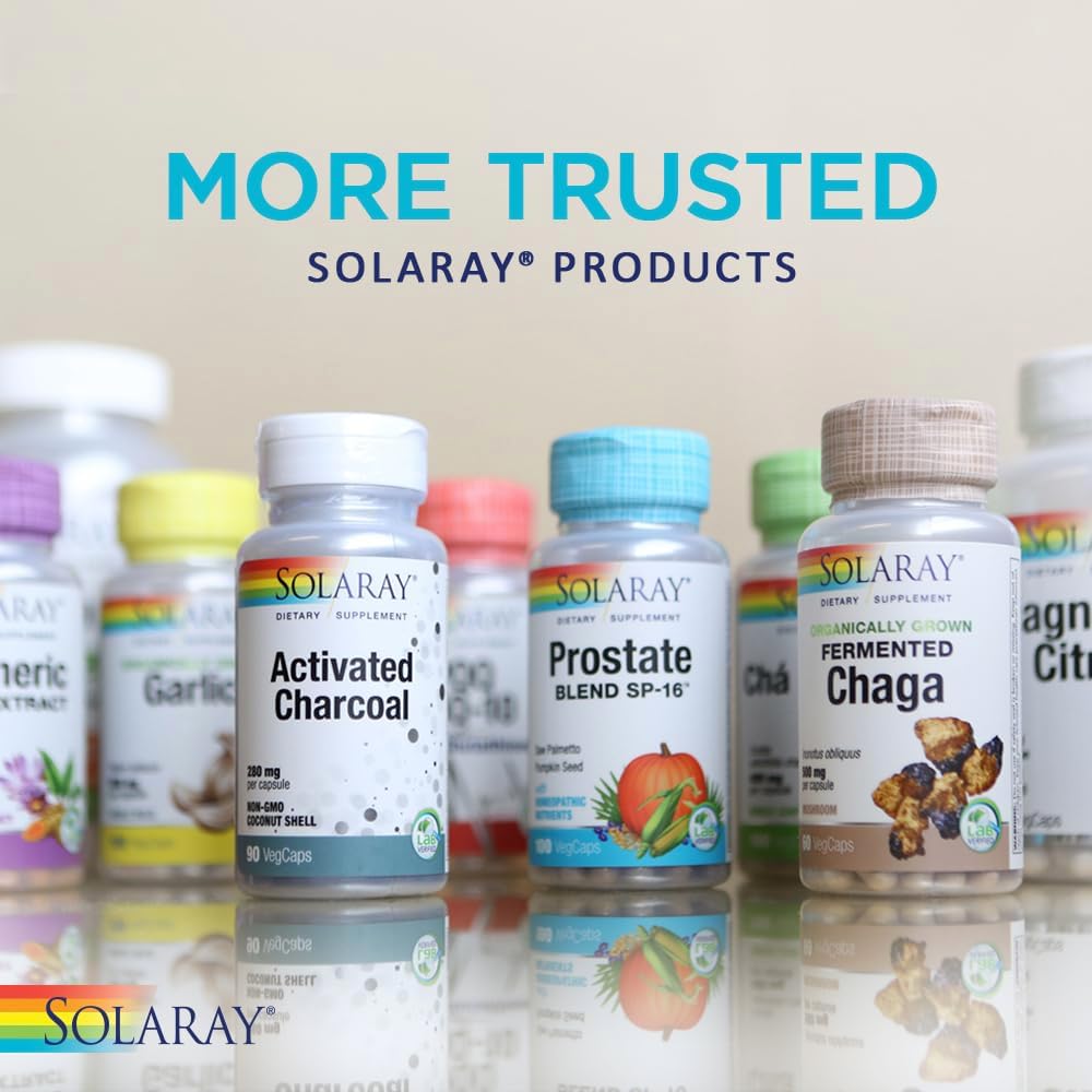 Solaray St. John's Wort Aerial 450mg Capsules - Mood & Brain Health Support | Vegan & Non-GMO | 100 Count