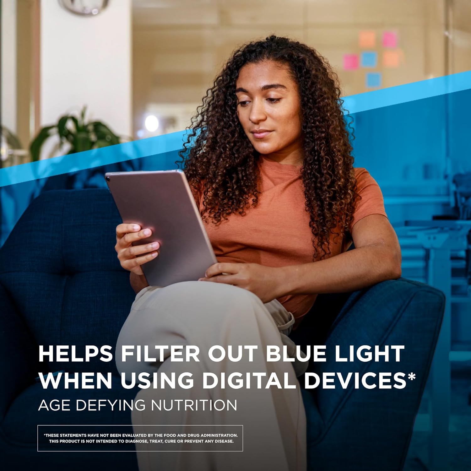 Solgar Digital Defense Age-Defying Nutrition - Antioxidant Support for Eye Health, Vitamin C, Resveratrol, Zinc, Lutein & Zeaxanthin, Vegan, 30 Servings