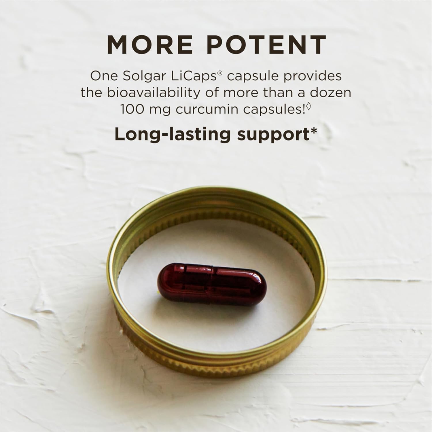 Solgar Full Spectrum Curcumin LiCaps for Brain, Joint, and Immune Health - Non-GMO, Vegan, Gluten Free
