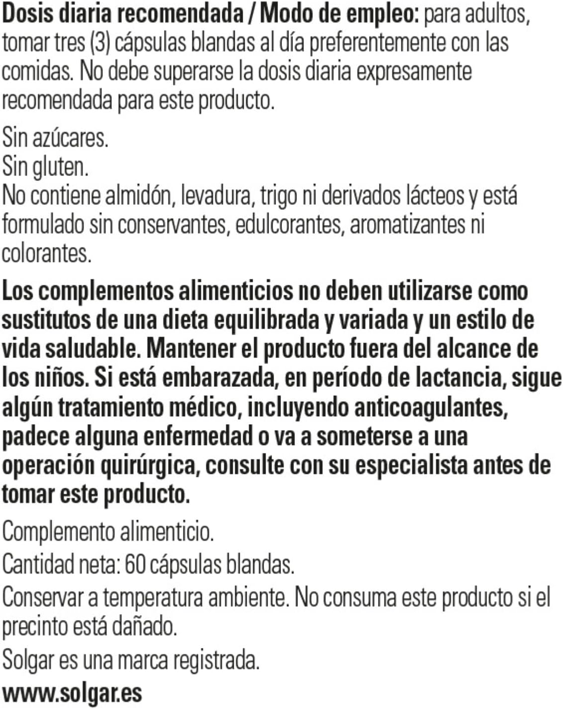 Solgar Omega 3-6-9 Softgels 1300mg - Joint & Skin Health Support - Non-GMO, Gluten Free - 20 Servings