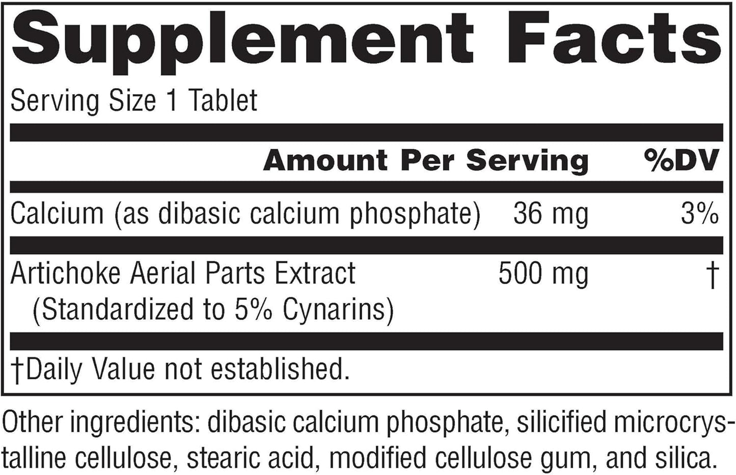 Source Naturals Artichoke Extract 500 Tablet, 45 Count - Supports Digestive Health and Liver Function