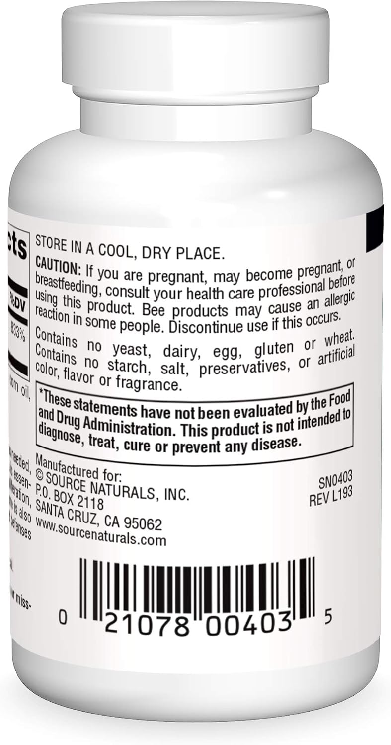 Source Naturals Beta Carotene 25000 IU Softgels for Antioxidant Protection and Vitamin A Conversion