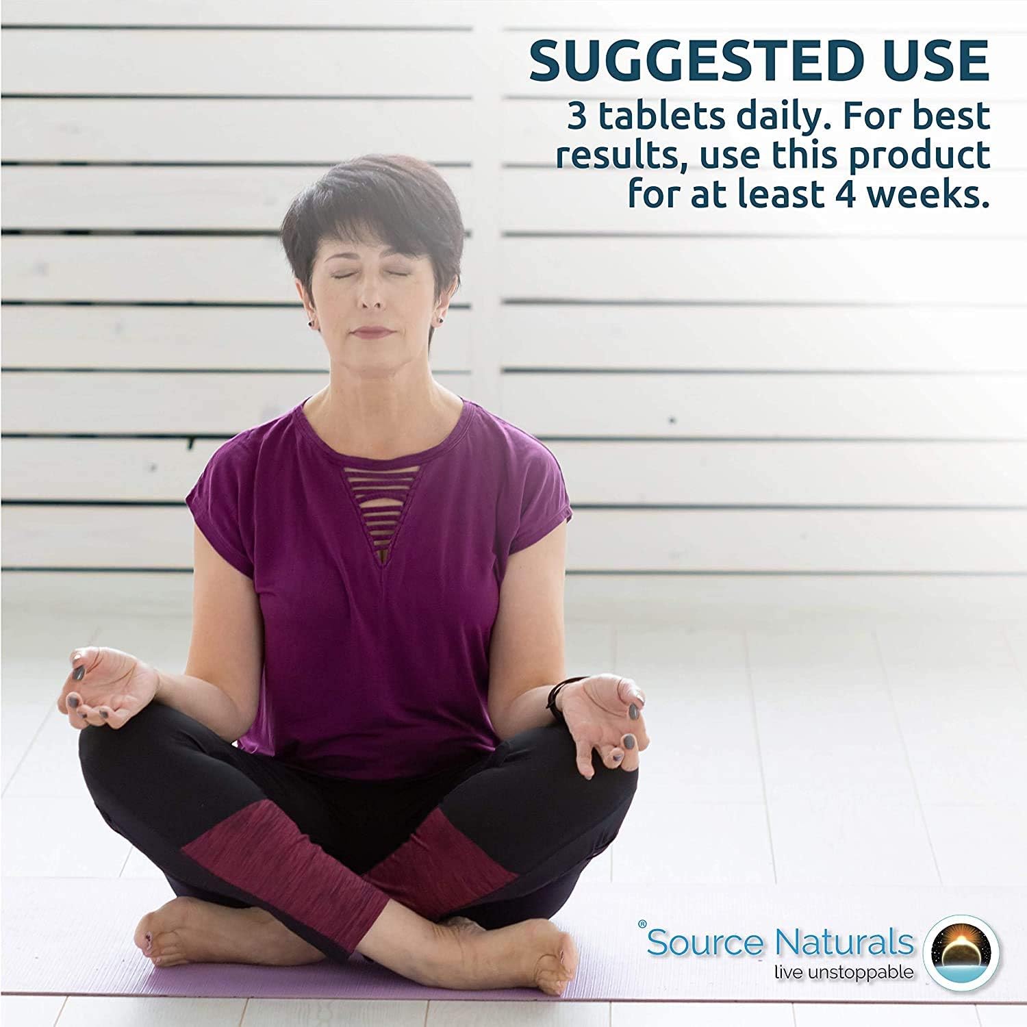 Source Naturals Hot Flash Tablets - Reduces Menopausal Hot Flashes, Non-GMO Soy - 180 Tablets