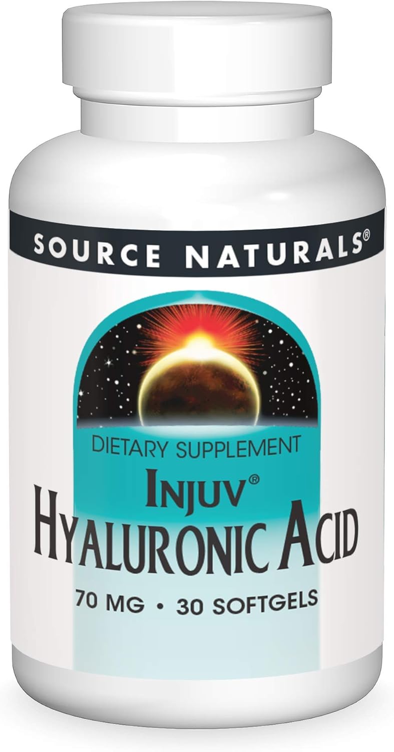 Source Naturals Injuv Hyaluronic Acid Softgels - 70mg, 30 Count