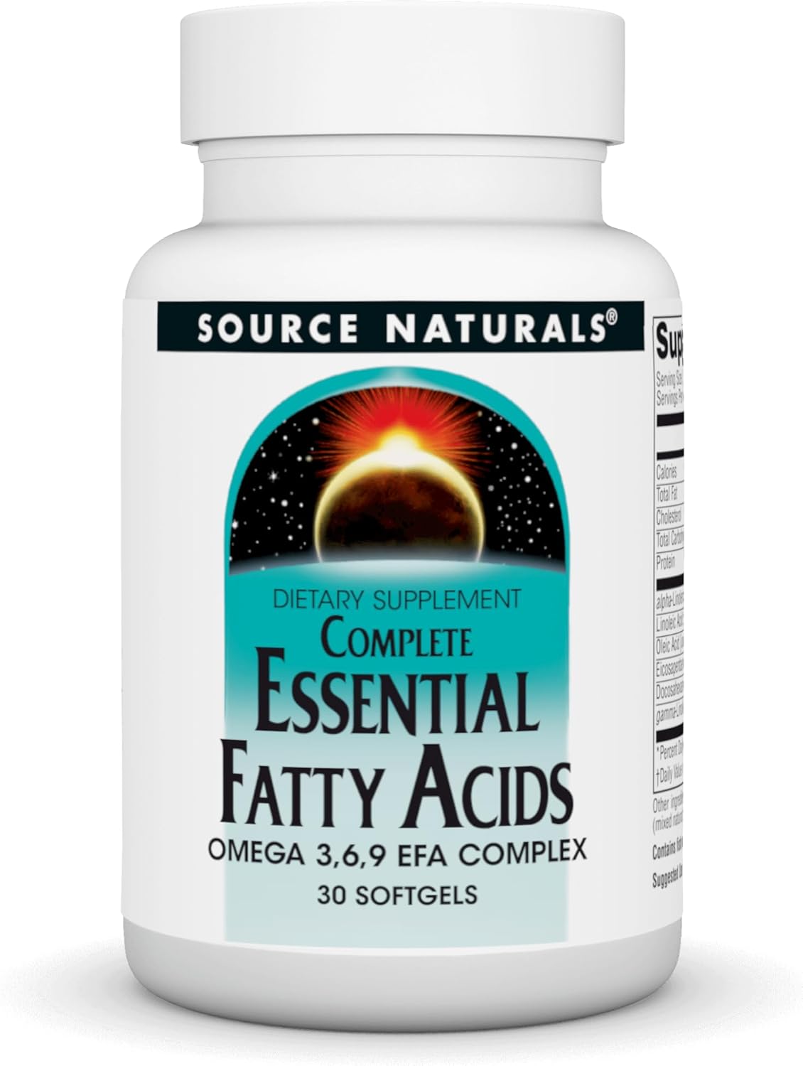 Source Naturals Omega 3 6 9 EFA Complex Softgels - Complete Essential Fatty Acids Supplement
