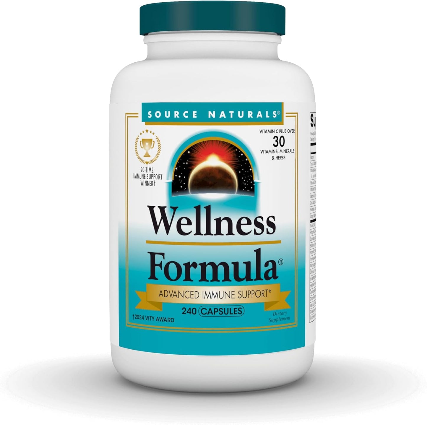 Source Naturals Wellness Formula Immune Support Dietary Supplement - 240 Capsules