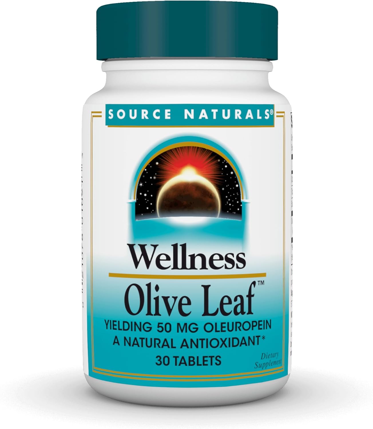 Source Naturals Wellness Olive Leaf Extract Tablets - 500mg, 30 Count