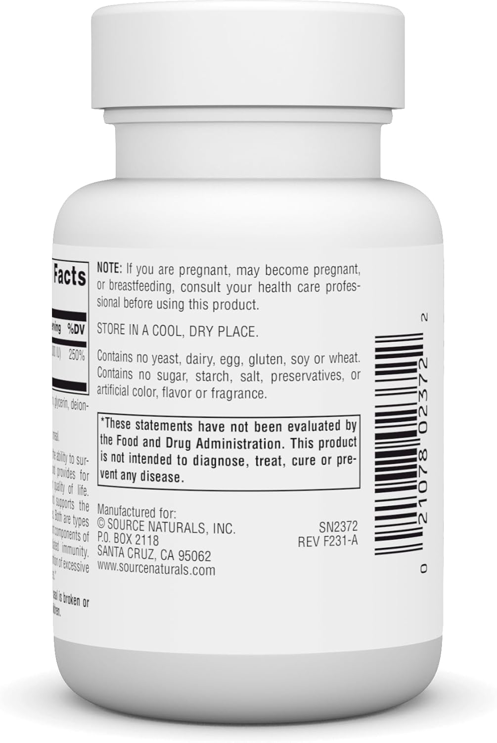 Source Naturals Wellness Vitamin D-3 for Immune Health, Bioactive Formula