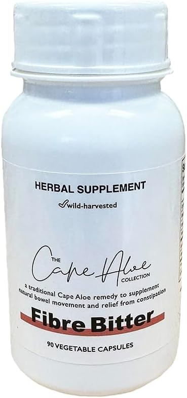 South African Aloe Ferox Digestive Bitter Capsules | Pure Whole Leaf & Bitters | 100% Natural from Africa