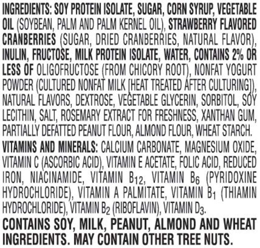 Special K Strawberry Protein Meal Bars - 12g Protein, High Fiber, 6 Boxes, 36 Bars