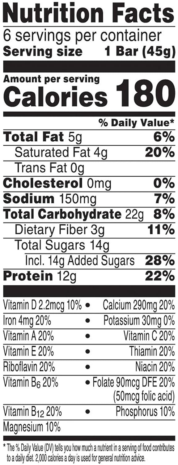 Special K Strawberry Protein Meal Bars - 12g Protein, High Fiber, 6 Boxes, 36 Bars