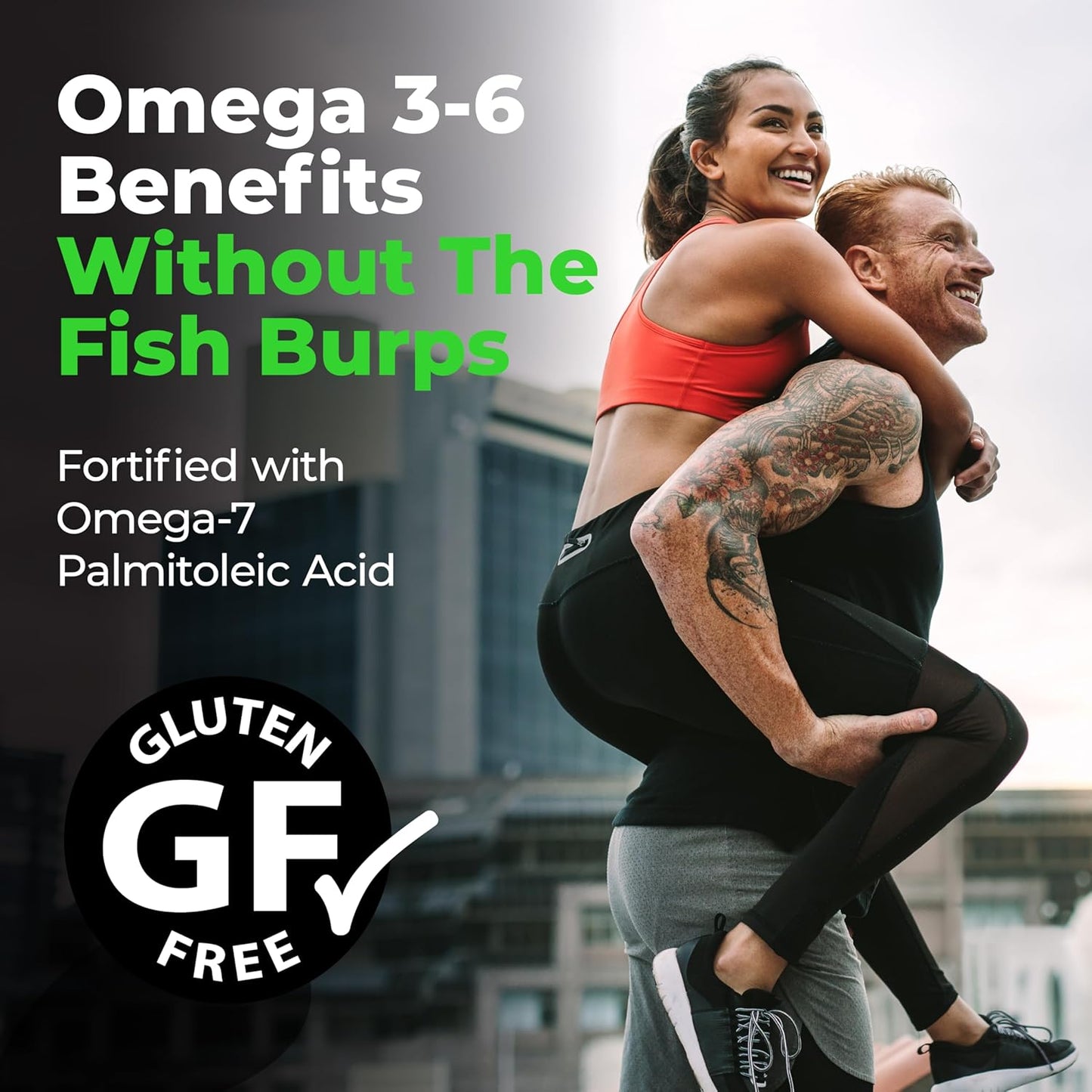 Species Nutrition Omegalyze Essential Fatty Acid Formula Supplement - 180 Capsules for Recovery & Omega 3, 6, 7 Support