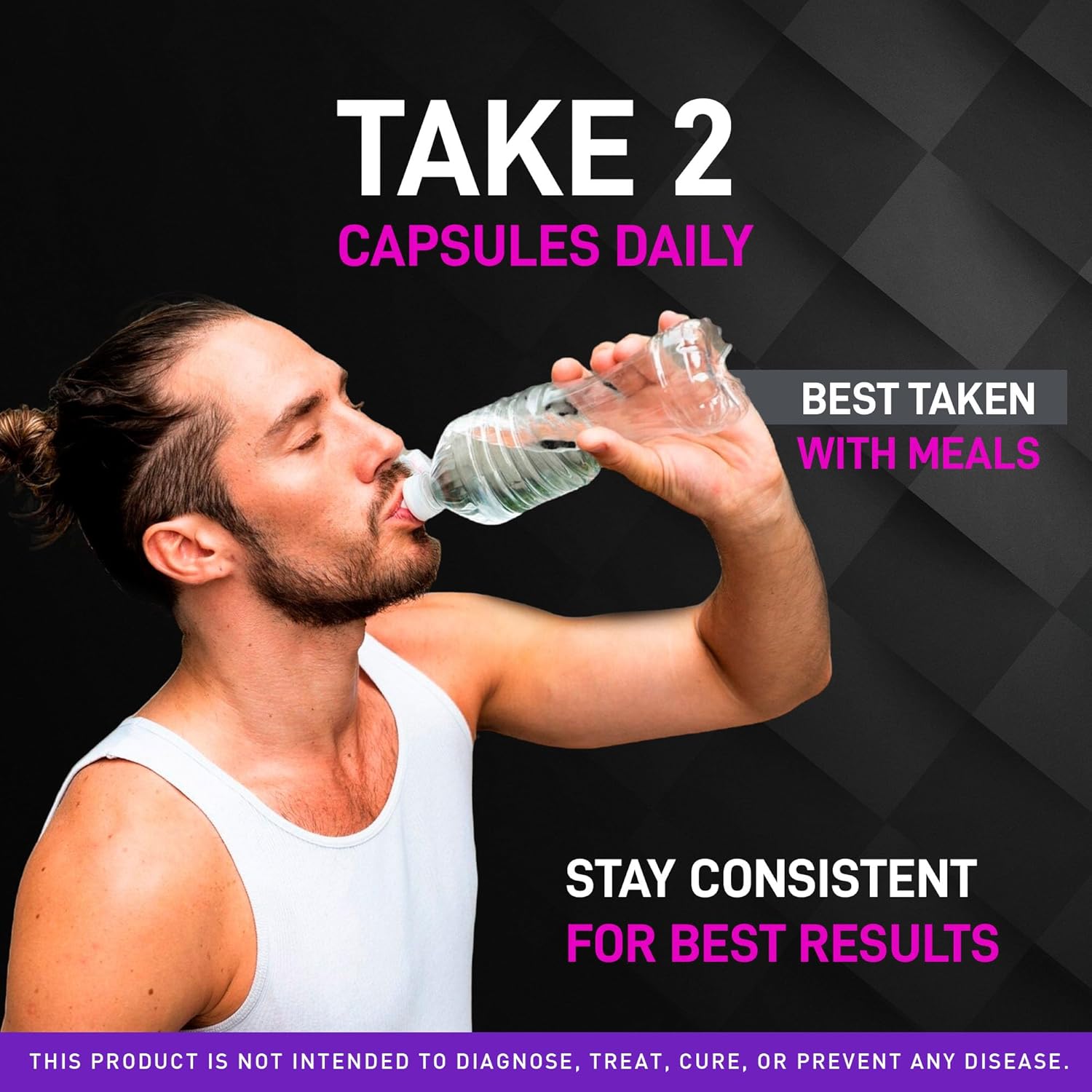 Spider Sense Max Pills for Men - Natural Supplement with 60 Capsules for 1 Month