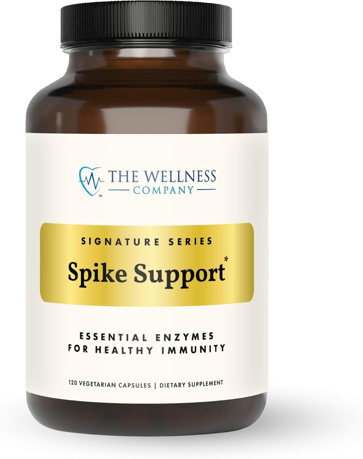Spike Support Supplement with Nattokinase for Immune Support | 120 ct (2 Month Supply) | Non-GMO, Vegan, Gluten Free