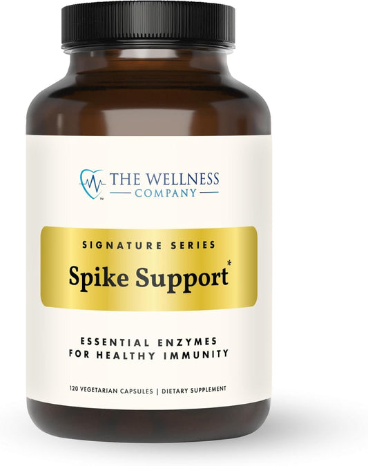 Spike Support Supplement with Nattokinase for Immune Support | 120 ct (2 Month Supply) | Non-GMO, Vegan, Gluten Free