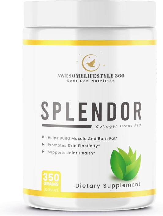 Splendor Grass-Fed Collagen Peptides Powder for Next Gen Nutrition & Lifestyle