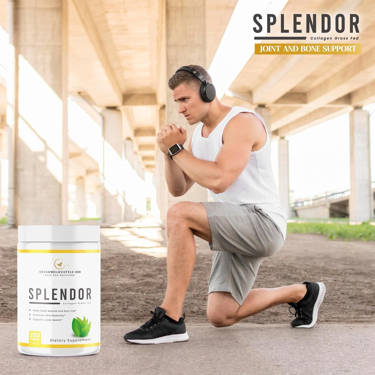 Splendor Grass-Fed Collagen Peptides Powder for Next Gen Nutrition & Lifestyle