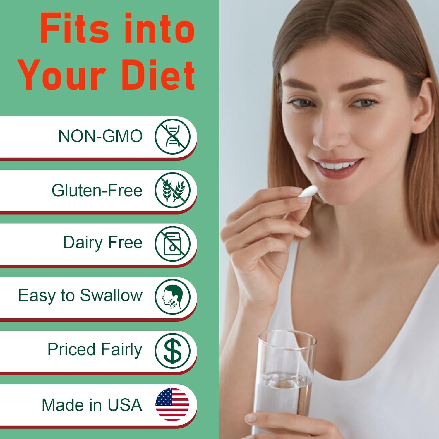 Spliferkou Adrenal Support Complex - 11-in-1 Supplement with Ashwagandha and Pantothenic Acid - Promotes Healthy Adrenal Function and Energy - 120 Capsules