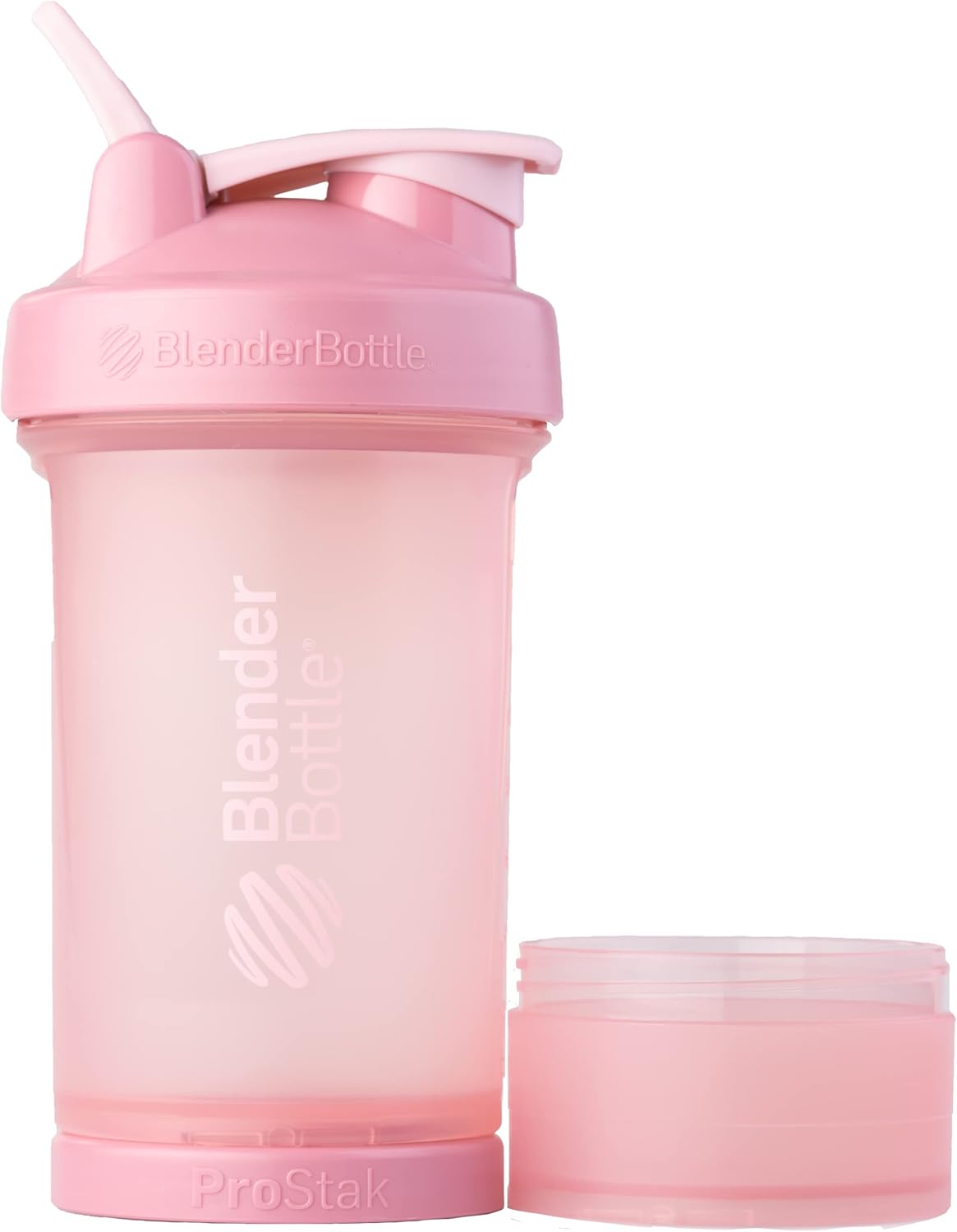 SportMixer Shaker Bottle with ProStak System - Ideal for Protein Shakes and Supplement Storage