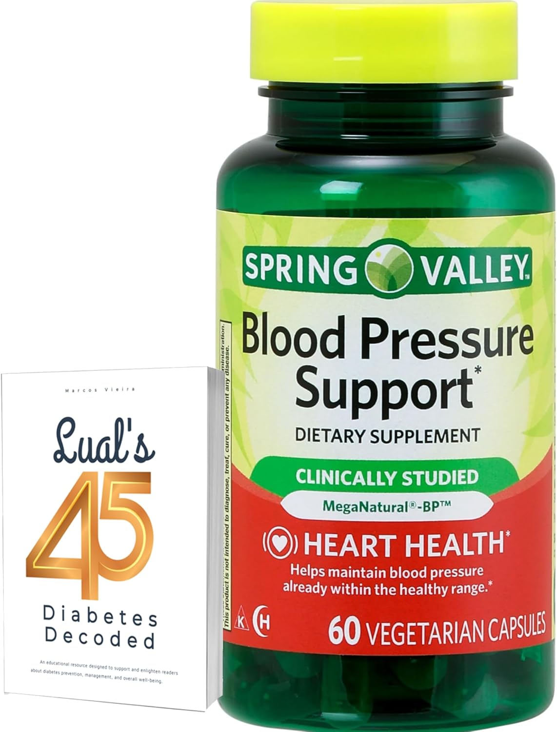 Spring Valley Blood Pressure Support Capsules - Contains A to Zinc with LUAL Formula