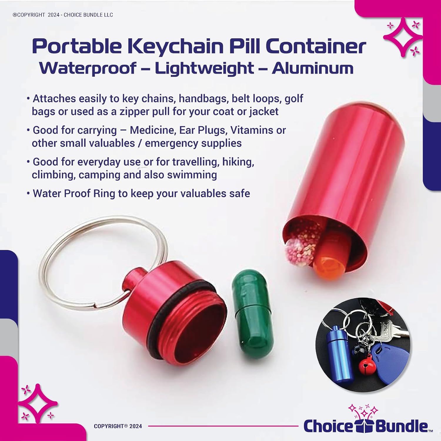 Spring Valley CoQ10 Softgels 100mg 120ct x3 Bundle with Vitamin Vitality Guide & Pill Container - 360 Total Items
