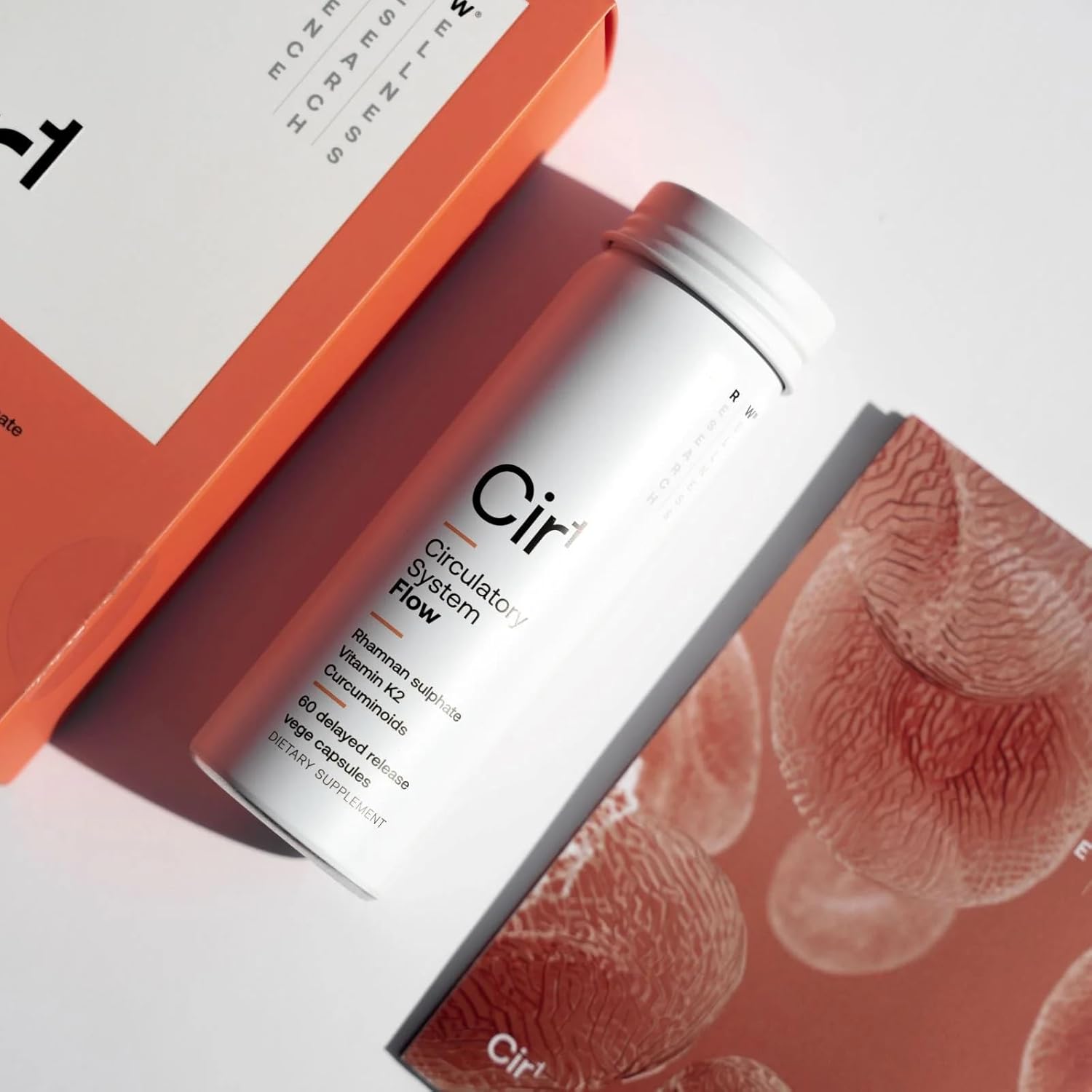 SRW Laboratories Cir¹ Flow Supplement - Promotes Healthy Blood Pressure & Nitric Oxide Levels, Enhances Blood Vessel Health - 60 Count