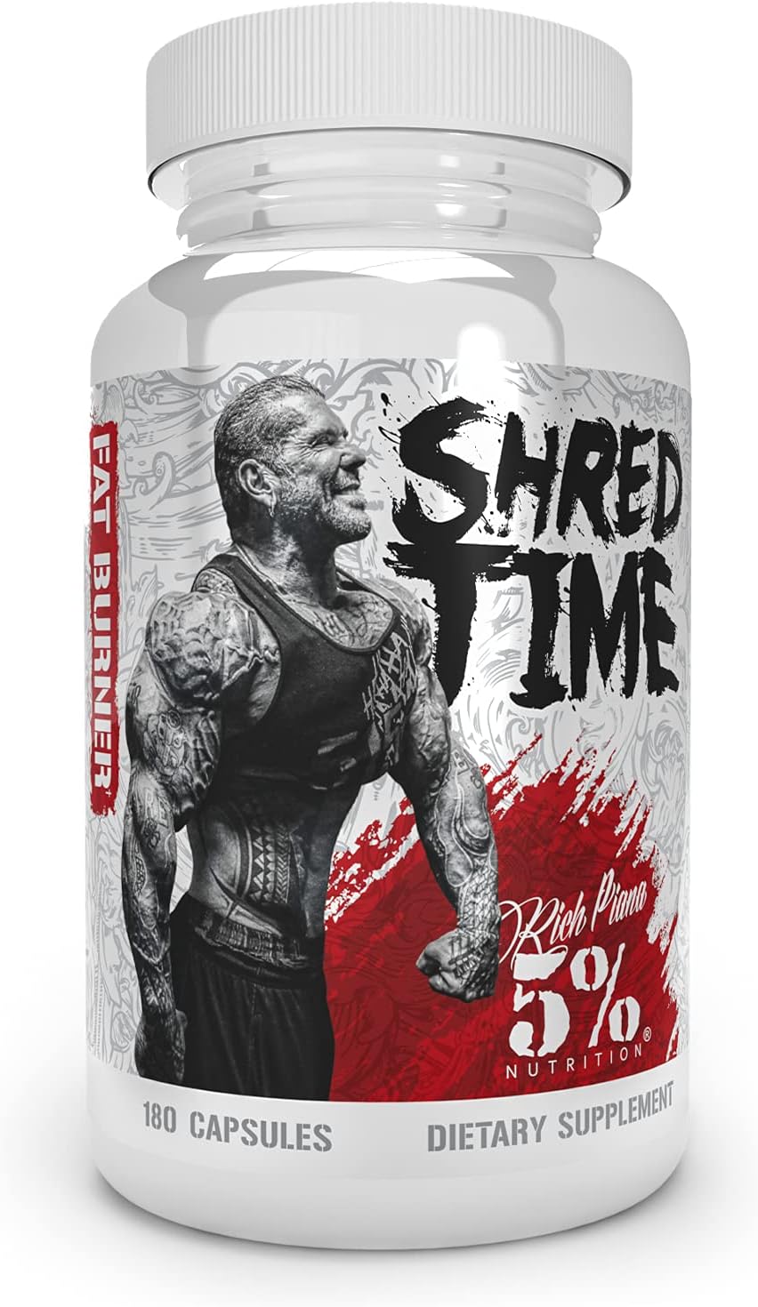 Stage Ready & Shred Time Stack: Diuretic, Metabolism Booster, Appetite Suppressant (240 Capsules)