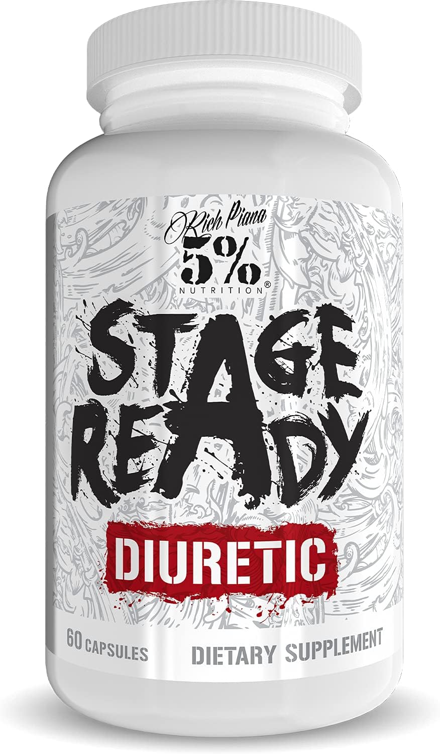 Stage Ready & Shred Time Stack: Diuretic, Metabolism Booster, Appetite Suppressant (240 Capsules)