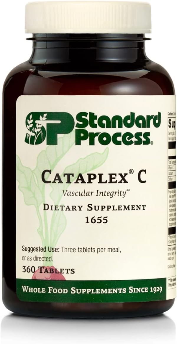 Standard Process Cataplex C - Immune, Adrenal, Skin & Bone Health Supplement - 360 Tablets