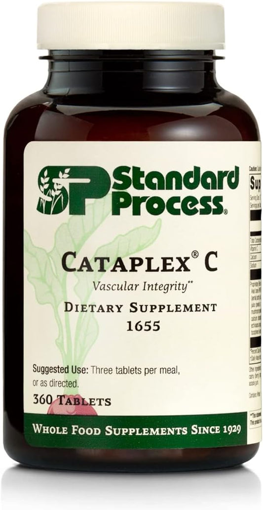 Standard Process Cataplex C - Immune, Adrenal, Skin & Bone Health Supplement - 360 Tablets